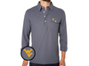 West Virginia - Coach's Long Sleeve Players Shirt - WV - Blue Steel
