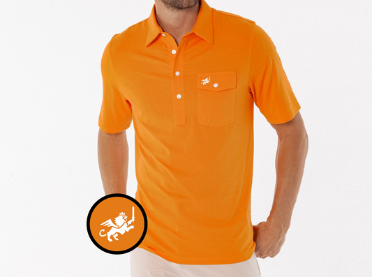 Criquet FC Cincinnati in Coaches Players Shirt, Lion, Orange