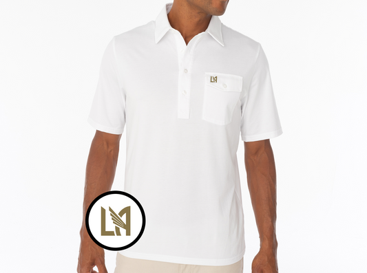 Criquet LAFC in Coaches Players Shirt, LA, White, view 1