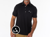 LA GALAXY - Coaches Players Shirt - LA - Black