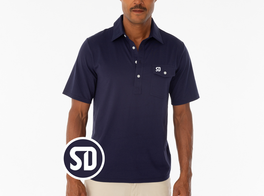 SAN DIEGO FC - Coaches Players Shirt - SD - Navy