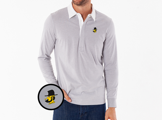App State - Coach's Rugby Shirt - Yosef - Grey Microstripe