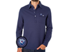 Belmont - Coach's Long Sleeve Players Shirt - Bruin - Peacoat
