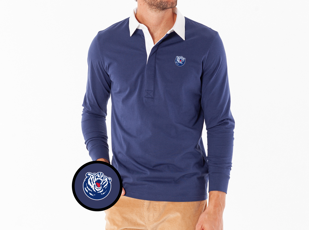 Belmont - Coach's Rugby Shirt - Bruin - Navy