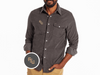 Florida State - Corduroy Pearl Snap - FSU - Charcoal