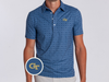 Georgia Tech - Sport Range polo - GT No Outline - Durango Print Blue