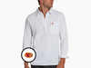 Iowa State - Long Sleeve Players Shirt - Cardinal - White