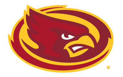 Iowa State - Brrr Long Sleeve Range Polo - Cardinal - Silverado