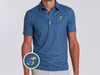 Kansas - Sport Range Polo - Jayhawk - Durango Print Blue