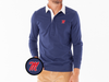Ole Miss - Coach's Rugby Shirt - M - Navy