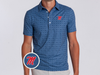Ole Miss - Sport Range Polo - M - Durango Print Blue