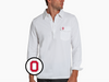 Ohio State - Coach's Long Sleeve Players Shirt - O - White