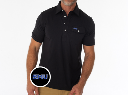 SMU - Coach's Performance Players Shirt - SMU - Black
