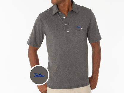 Tulsa - Coaches Performance Players Shirt - Tulsa - Heather Grey
