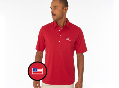 Limited Edition Players Shirt - American Flag - Red