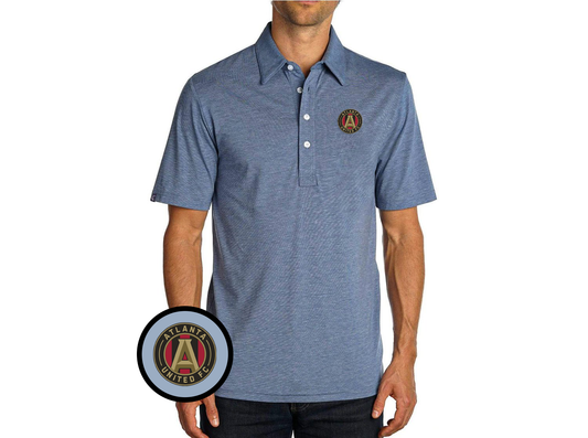 Criquet Atlanta United in Range Polo, Crest, Blue Jean, view 1