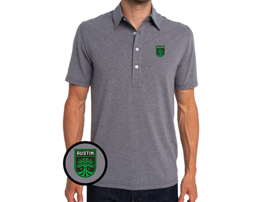 Criquet AUSTIN FC in Range Polo, Crest, Blackjack, view 1