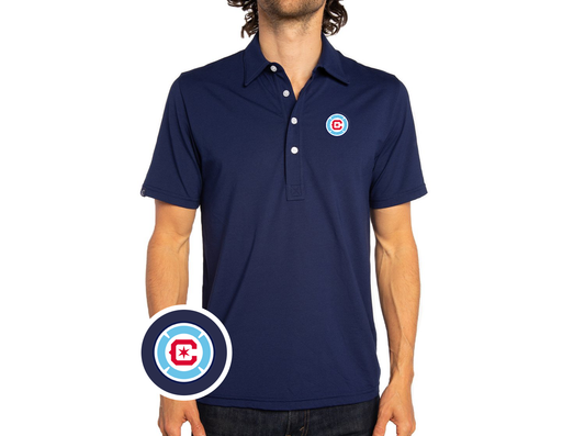 Criquet Chicago Fire in Range Polo, Crest, Navy, view 1