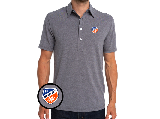 Criquet FC Cincinnati in Range Polo, Crest, Blackjack, view 1