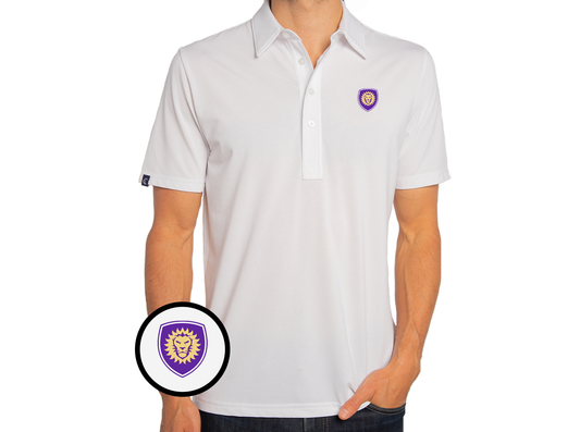 Criquet Orlando City SC in Range Polo, Crest, White, view 1