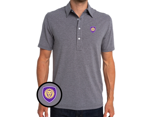 Criquet Orlando City SC in Range Polo, Crest, Blackjack, view 1