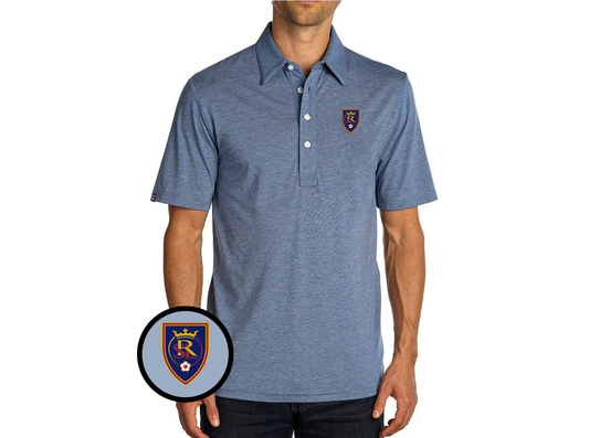 Criquet Real Salt Lake in Range Polo, Crest, Blue Jean, view 1