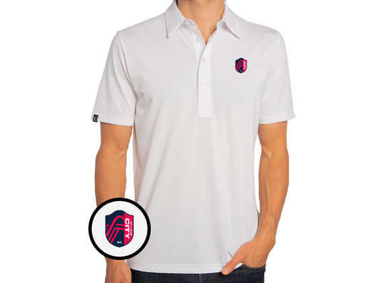 Criquet ST LOUIS CITY SC in Range Polo, Crest, White, view 1