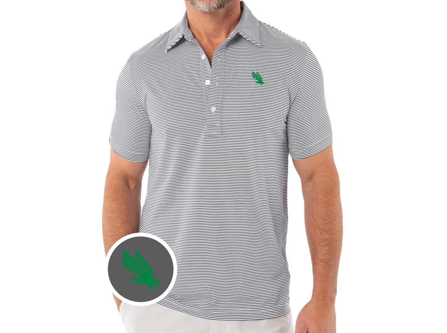 Criquet North Texas in Sport Range, Eagle, Hobby Stripe Grey/White, view 1