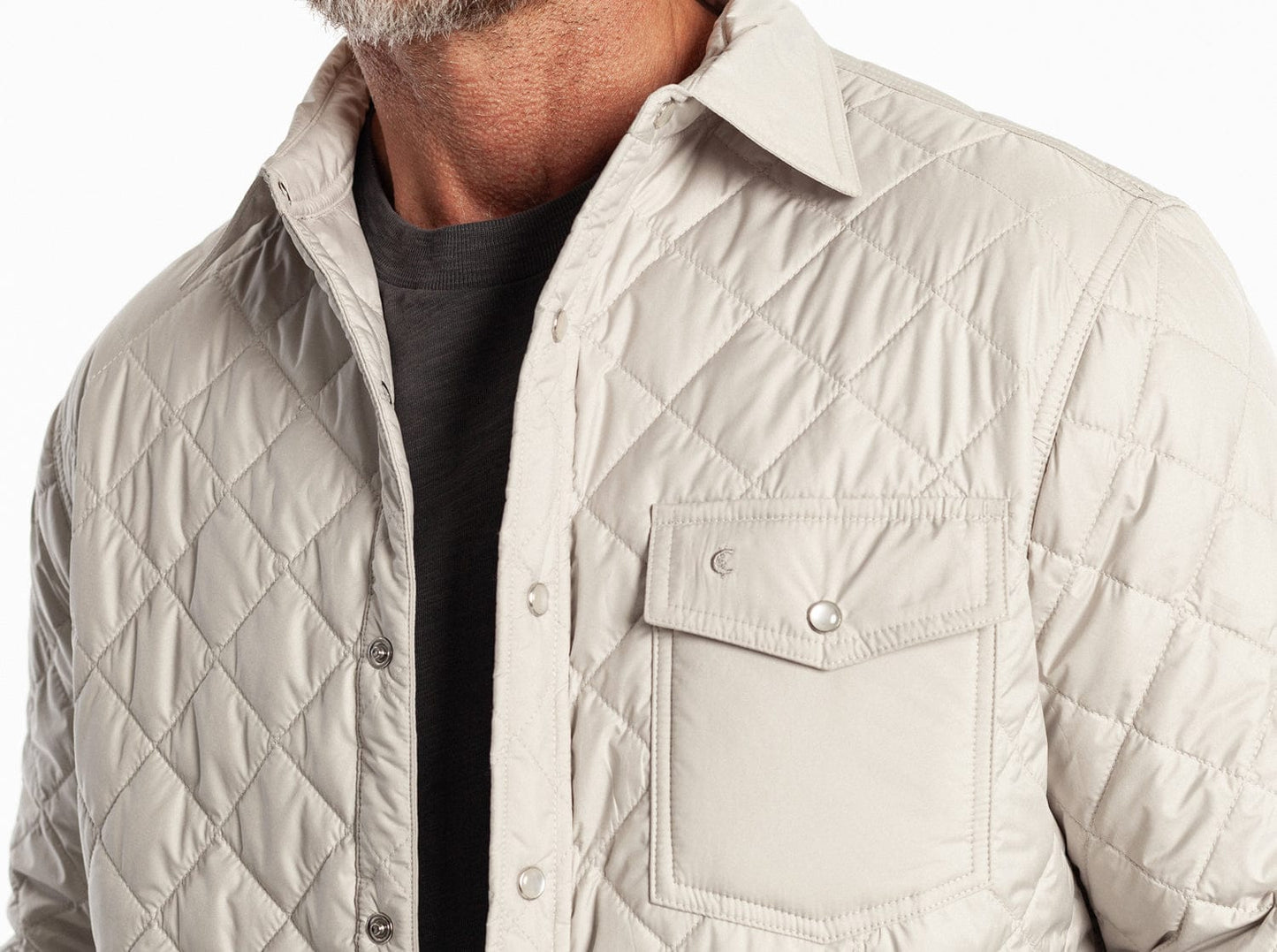 Quilted Shacket - Moonstruck