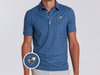 Georgia Tech - Sport Range Polo - Buzz - Durango Print Blue