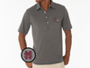 Mississippi State - Coaches Performance Players Shirt - Interlock - Heather Grey