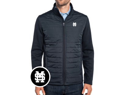 Mississippi State - Hybrid Puffer - Interlock - Black