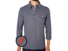 Florida - Coach's Long Sleeve Players Shirt - F - Blue Steel