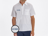 West Virginia - Retro Coach's Shirt - West Virginia Text - White