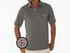 Florida State - Coaches Players Shirt - FS Interlock - Heather Grey