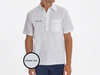 Georgia Tech - Retro Coach's Shirt - Georgia Tech Text - White