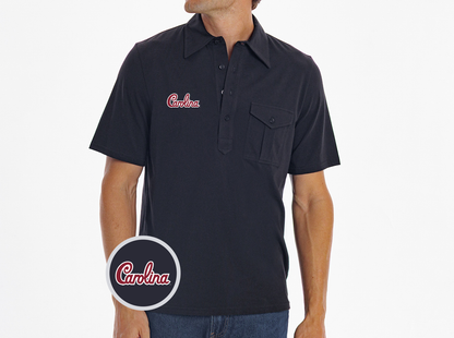 South Carolina - Retro Coach's Shirt - Carolina Script - Black