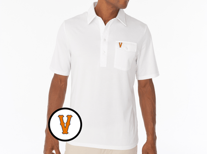 Virginia - Coaches Players Shirt - Vintage V - Bright White