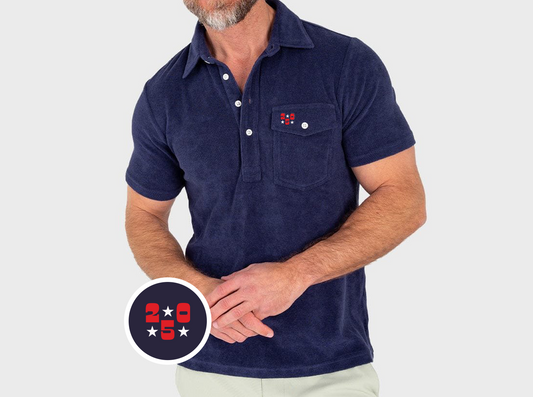 Limited Edition Terrycloth Players Shirt - 250 - Navy