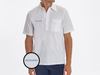 Kansas - Retro Coach's Shirt - Jayhawks Text - White