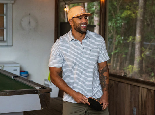 Easy Knit Players Shirt - Heather Gray