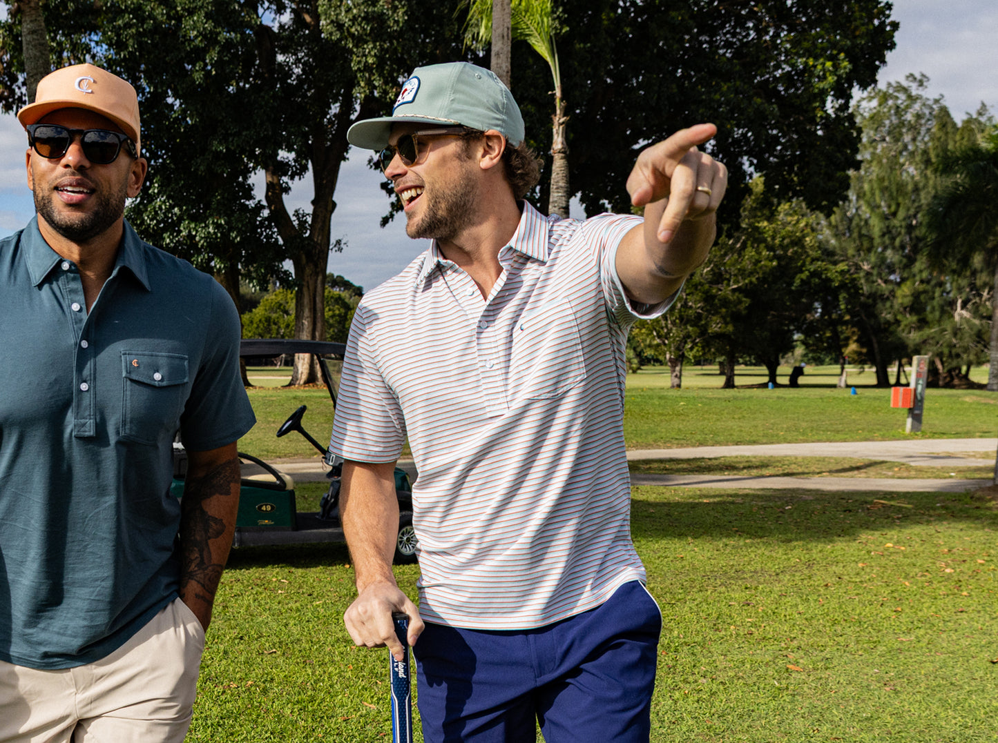 Performance Players Shirt - Duval Stripe - White