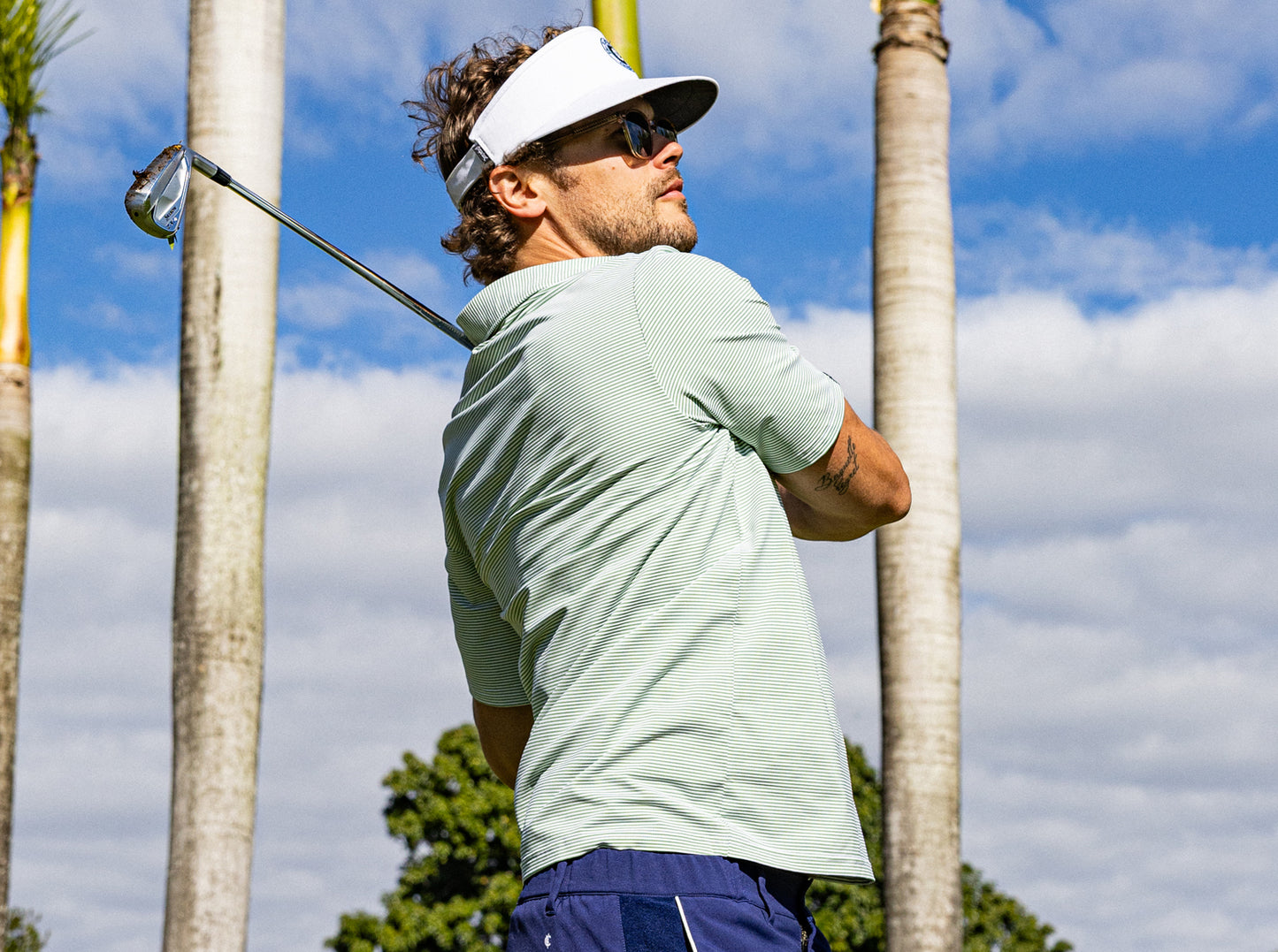 Performance Sport Range Polo - Hobby Stripe - Gator