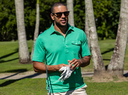 Performance Players Shirt - Golf Green