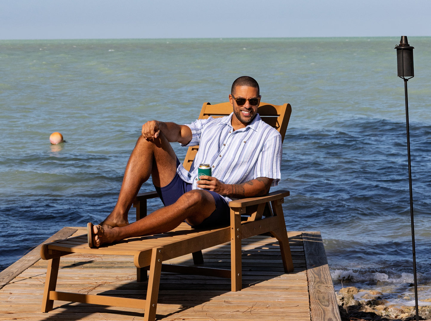 The Beachcomber - Multi - Blue