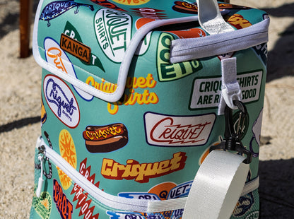 Criquet x Kanga Pouch - Greetings From Criquet - Green