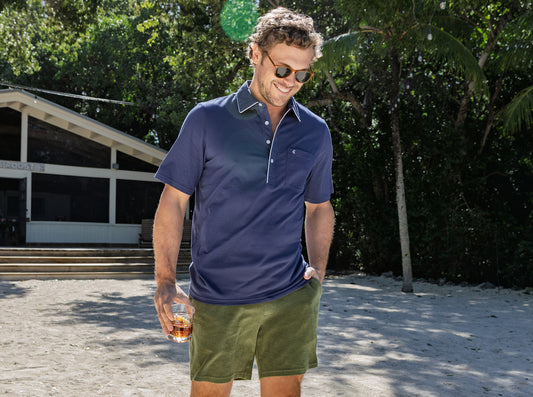 Throwback Players Shirt - Navy