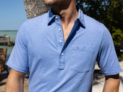 Top-Shelf Players Shirt - Microstripe - Regatta