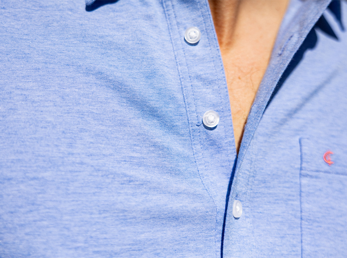 Top-Shelf Players Shirt - Microstripe - Regatta