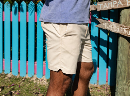 Court Shorts - Khaki